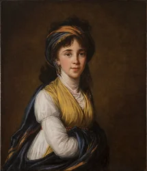 Portræt af prinsesse Belozersky